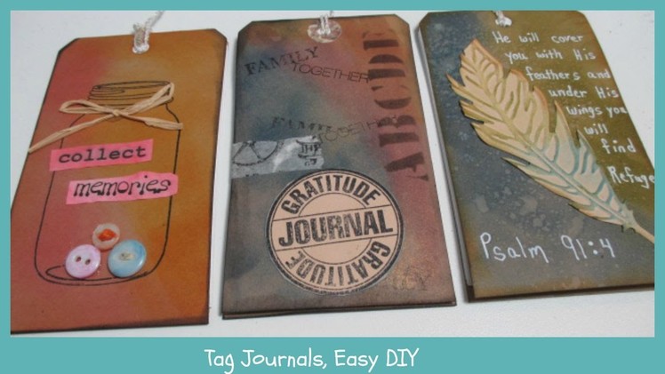 Tag journal-easy DIY, Part 1