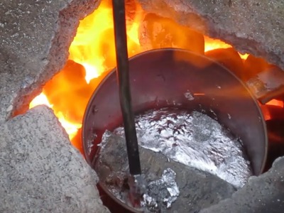 Turn 3d Prints Into Aluminum w. DIY Blast Furnace - Part 2 Preparation