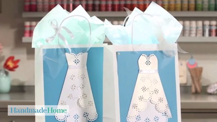Wedding Dress Gift Bags - Handmade Home - Martha Stewart