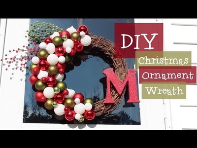 DIY Christmas | Ornament Grapevine Wreath
