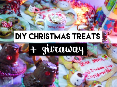 ▲Diy Christmas treats + GIVEAWAY (winners announced too!)▼