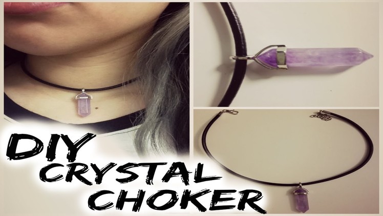 DIY Crystal Choker