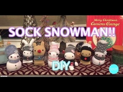 DIY: Cute Snowman Hand Warmer!