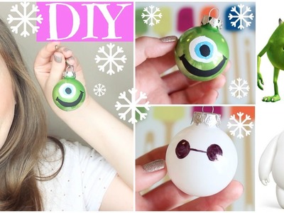 DIY Disney Ornaments! ❄HolidAMY Day 5 | 2015❄
