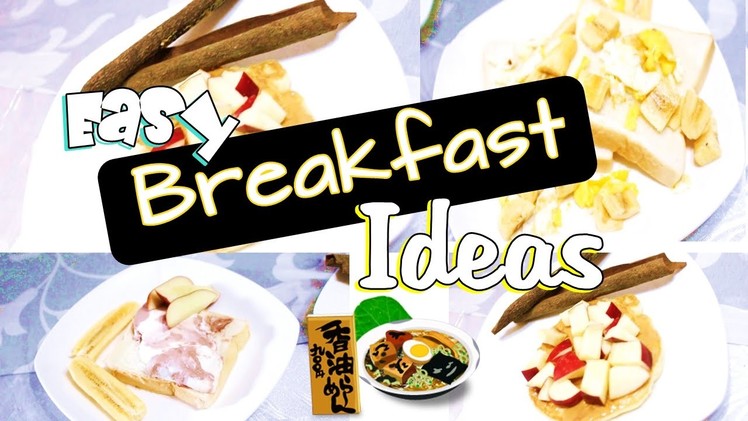 DIY Easy Breakfast Ideas! | DIYwithKIM