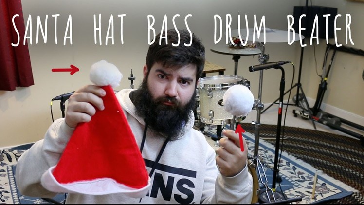 DIY Fleece Bass Drum Beater