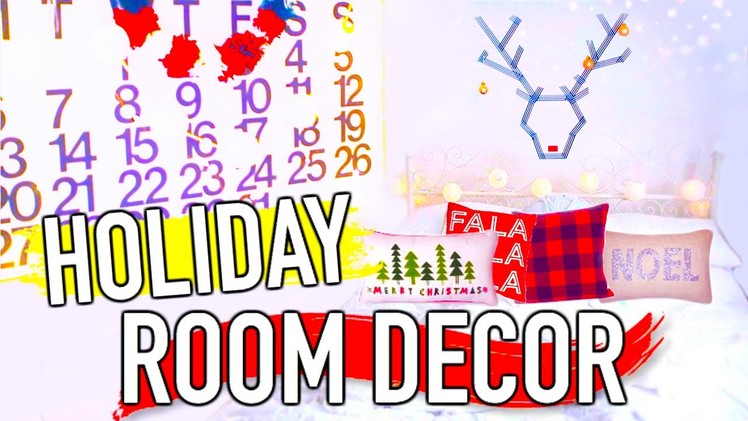 DIY Holiday Room Decor with HayleyWi11iams!