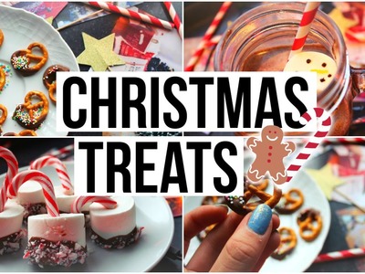 DIY Holiday Treats! Snack ideas for Christmas!