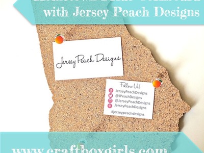 {DIY} Hometown Pride Cork Board