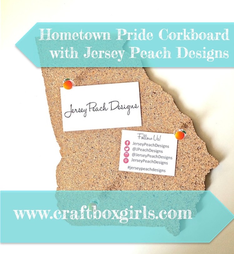 {DIY} Hometown Pride Cork Board