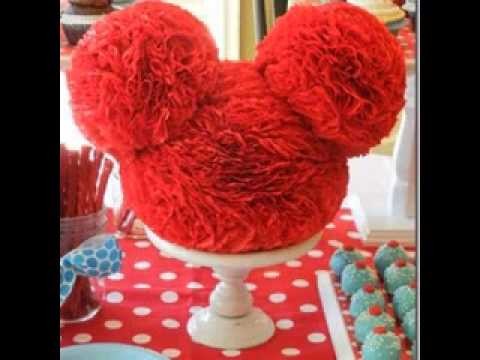 DIY Mickey mouse clubhouse birthday party decorating ideas