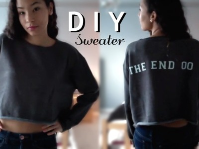 DIY  Sweater Upcycle
