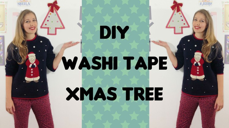 DIY - Washi Tape Xmas Tree