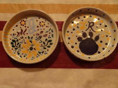 Enamel Painted Dishes ~ Darby Smart ~ To DIY For ~ February 2015