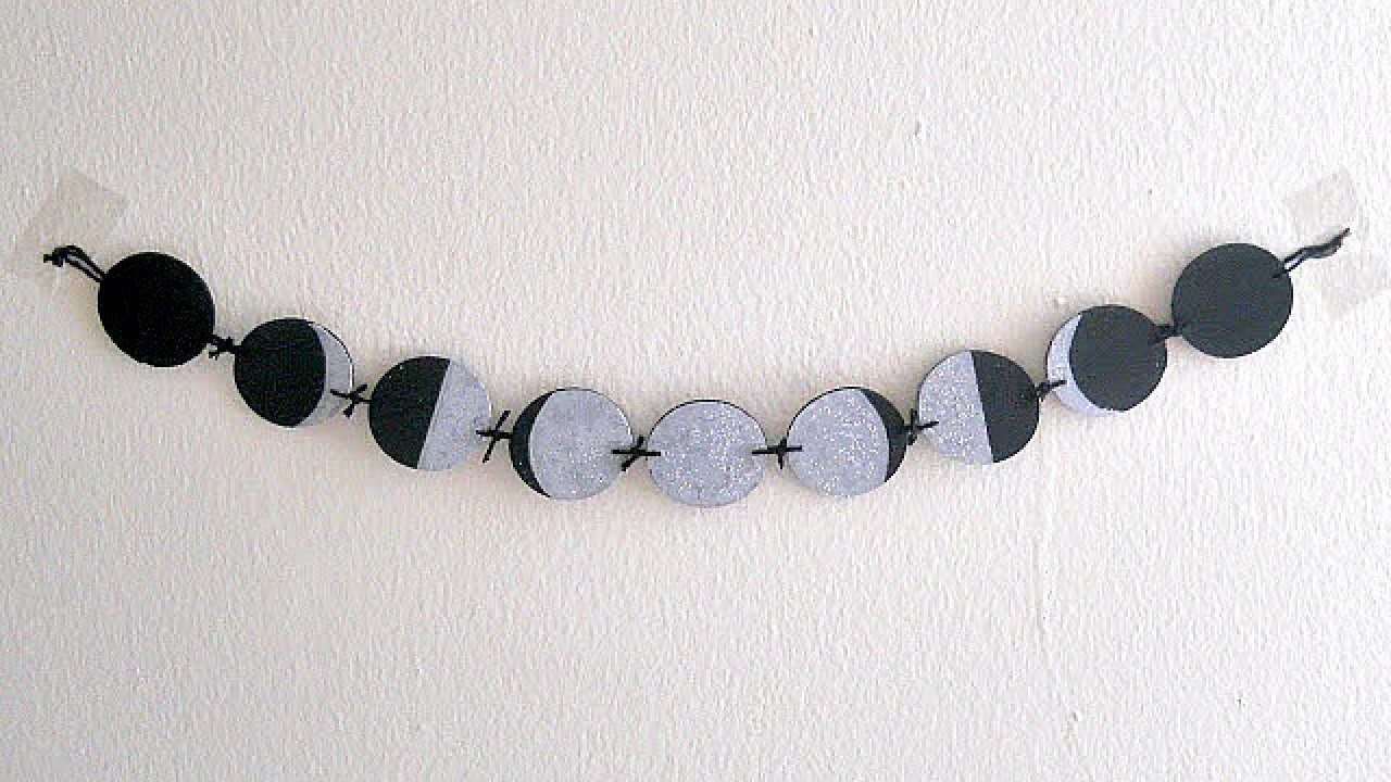 Make a Phases of The Moon Mini Banner - DIY Home - Guidecentral