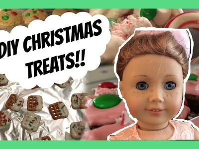 The American Girl Doll Cooking Show | DIY Christmas Treats