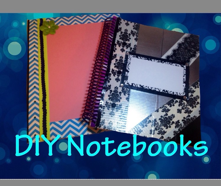 Allanna's Creations-DIY Notebook Decorations