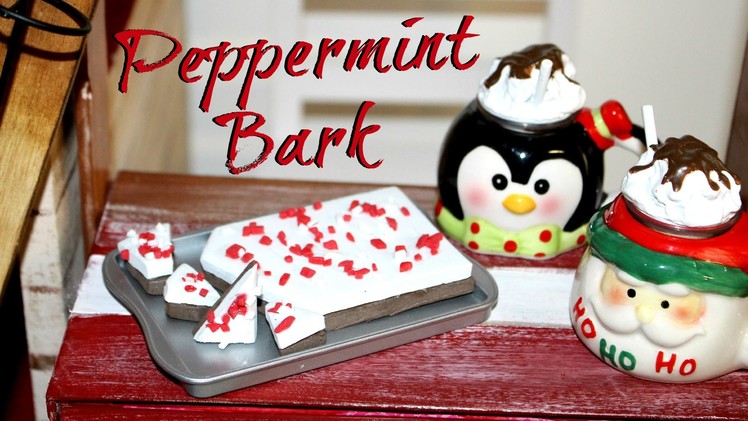 DIY American Girl Peppermint Bark