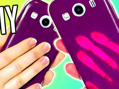 DIY COLOR CHANGING Phone Case! MOOD Iphone?! EASY