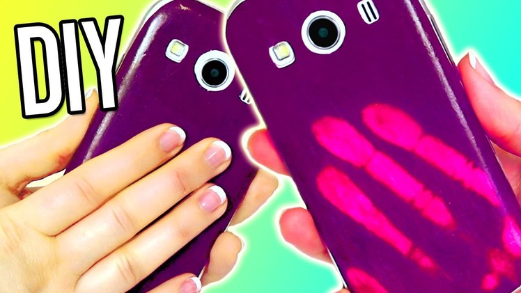 DIY COLOR CHANGING Phone Case! MOOD Iphone?! EASY