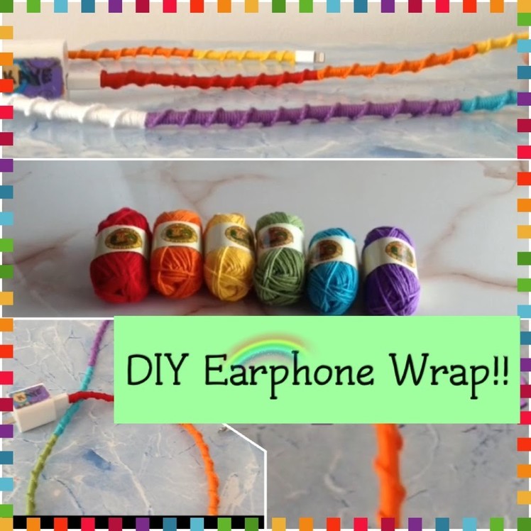 DIY Earphone Wrap