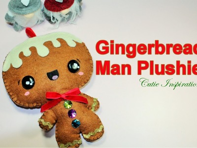 DIY Gingerbread Man - Plushie tutorial