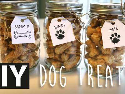 DIY Homemade Peanut Butter Dog Treats