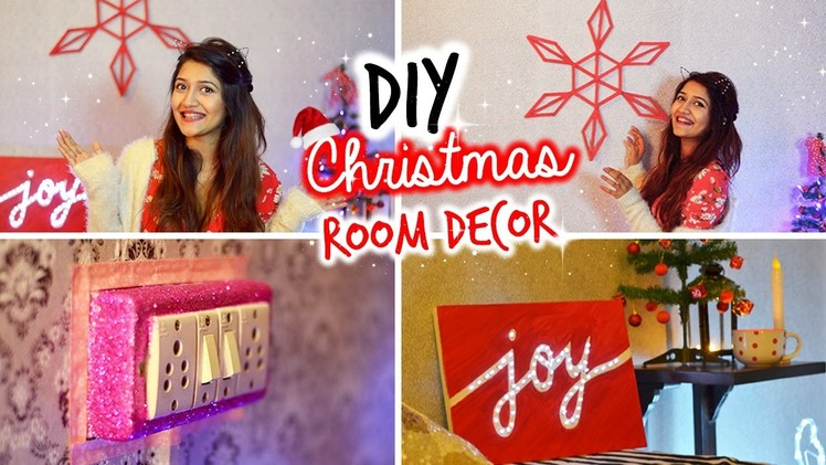 DIY: Last Minute Christmas Room Decor & Ideas 2015