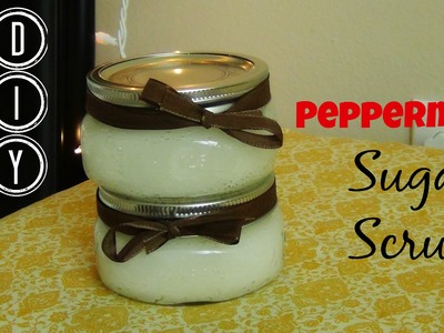 DIY Peppermint Sugar Scub! DIY Idea ♥