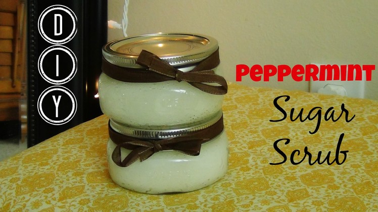 DIY Peppermint Sugar Scub! DIY Idea ♥