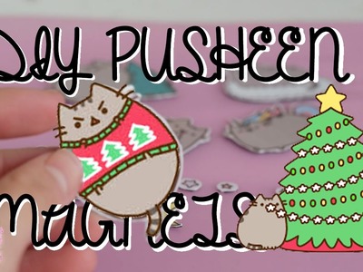 DIY Pusheen magnets! Easy holiday gifts