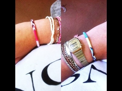 DIY SUMMER : BRACELET BRESILIEN (Facile)