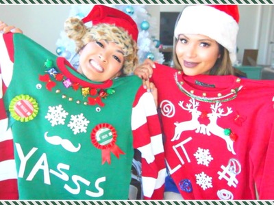 DIY Ugly Christmas Sweaters! With Marianna Hewitt