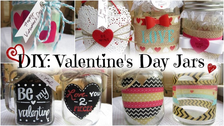 DIY: Valentine's Day Jars