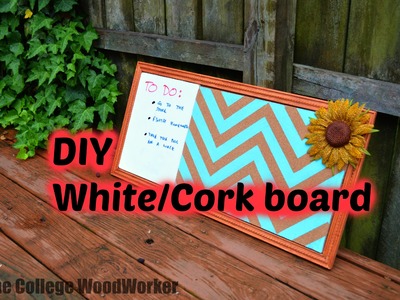 DIY White.Cork board