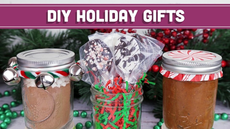 Healthy DIY Edible Christmas Gifts! Easy Holiday Recipes! Mind Over Munch
