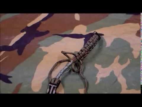 How to make a diy Paracord Survival Bracelet with fishing kit