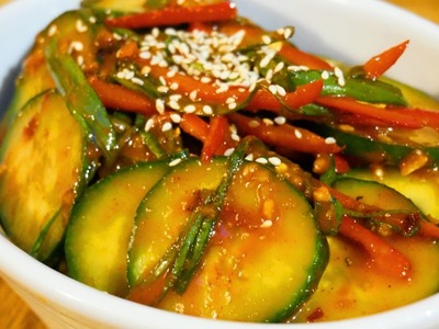 Make a Korean Cucumber Kimchi Salad - DIY Food & Drinks - Guidecentral
