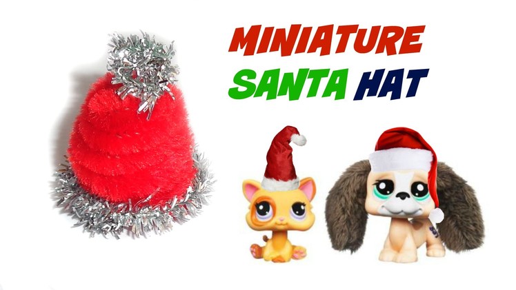 Miniature Santa Hat - DIY LPS Stuff, Crafts & Accessories