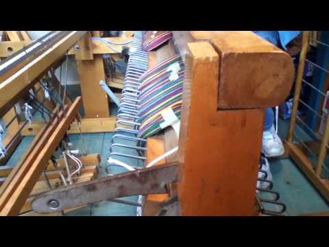 2 How to use a Sectional Beam: Warping a Floor Loom