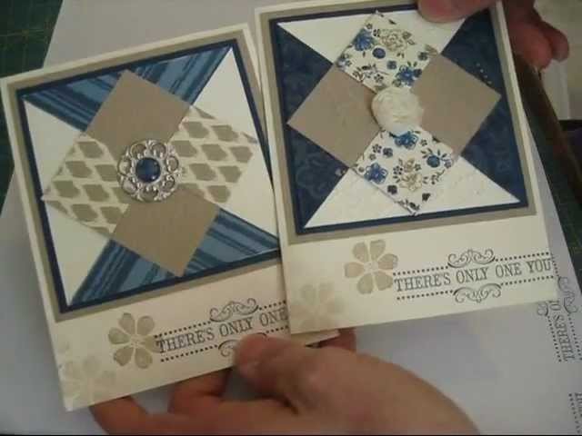 Diamond Quilt for cards frenchiestamps.com