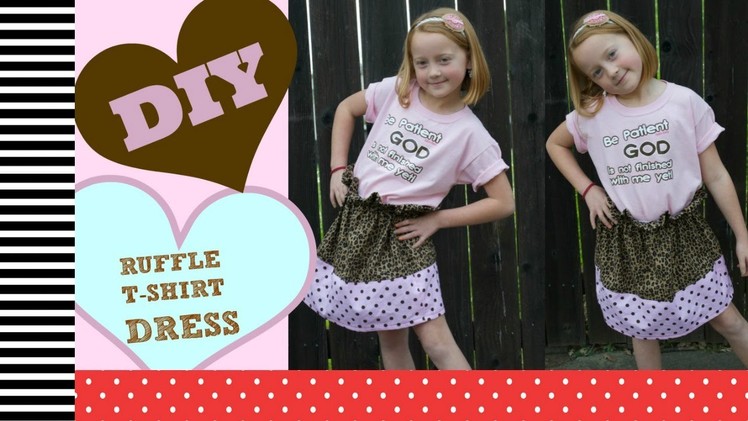 DIY Ruffled Skirt Dress - FT. Faith Baby