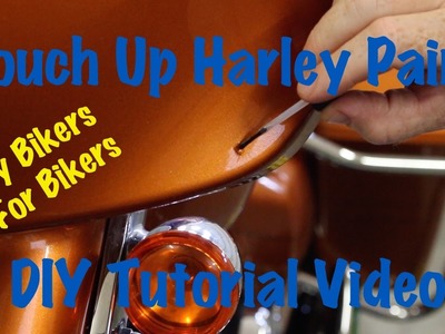 Harley Davidson Paint Touch Up Kit for Scratches & Chips | DIY Fix It Tutorial