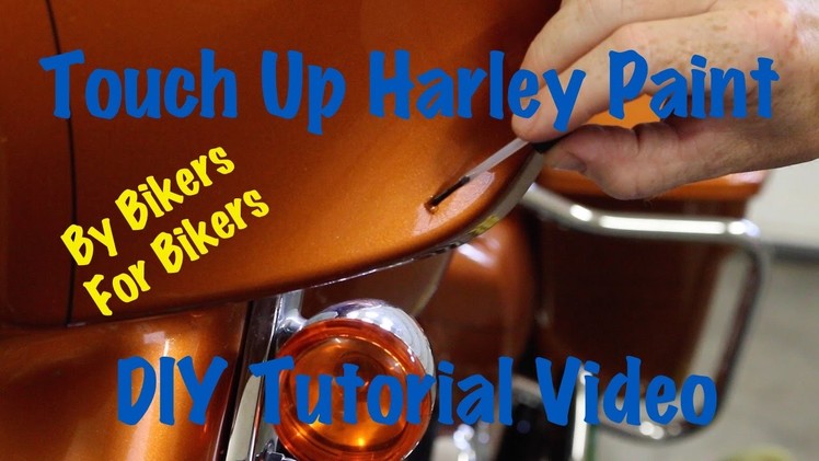 Harley Davidson Paint Touch Up Kit for Scratches & Chips | DIY Fix It Tutorial