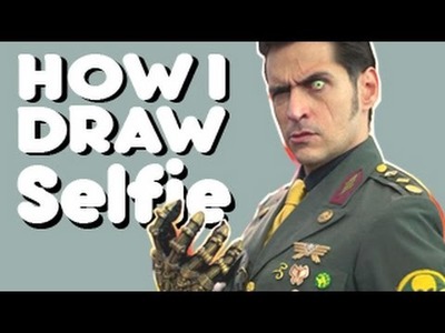 How I Draw Selfie. Apottedtree. Mark Meer. cosplay