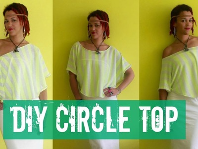 How-to DIY Circle Top in 7 Min | DIY Clothes