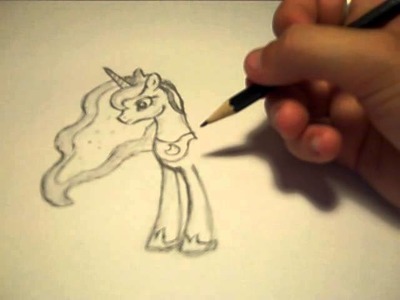 How to draw: princess luna from MLP