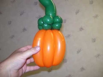 How to Make a Balloon Pumpkin