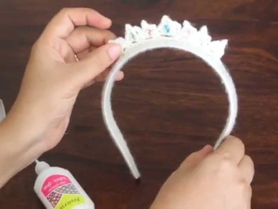 How to make a Crochet Tiara