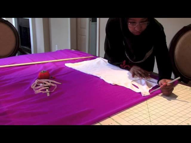 How to make a Kaftan.Abaya